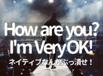 続・外資K物語：How Are You? I’m Very OK!（ネイティブのルールなんかぶっ壊せ！）